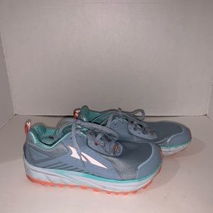 Altra Timp 3 Womens Size 6.5 Casual Shoes Gray Coral Sneakers AL0A4VRB007